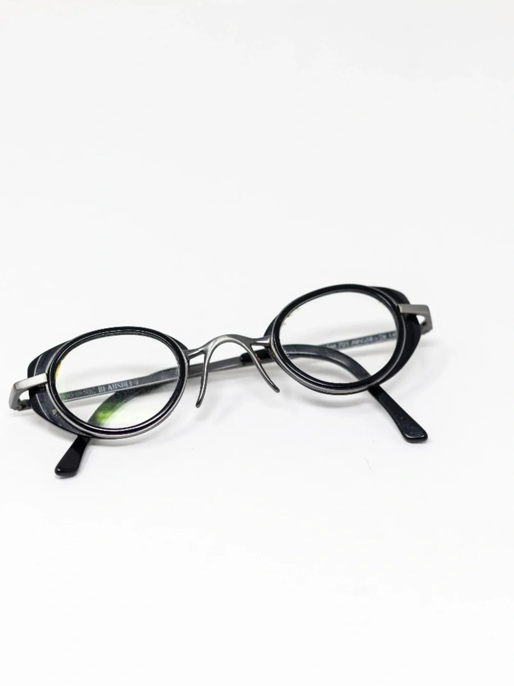 Frederic Beausoleil ARV 38 Metal Frames Round Lenses Geometric Reading Glasses